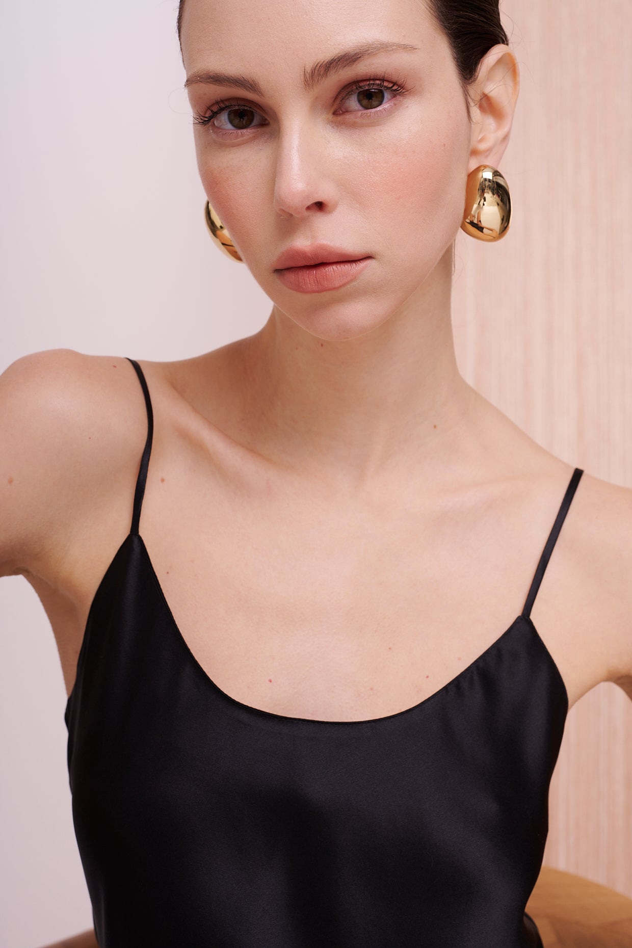 BASICS Slip Dress Mini - Satin Silk