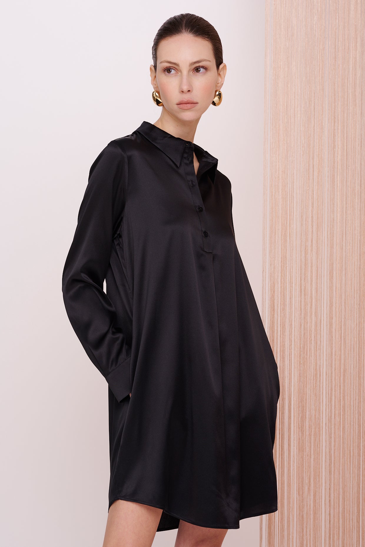 BASICS Shirt Buttons - Silk Stretch