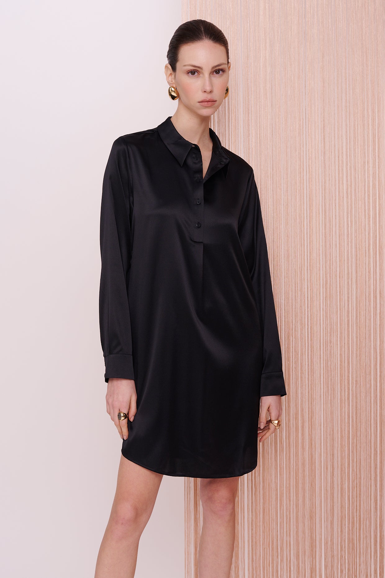 BASICS Shirt Buttons - Silk Stretch