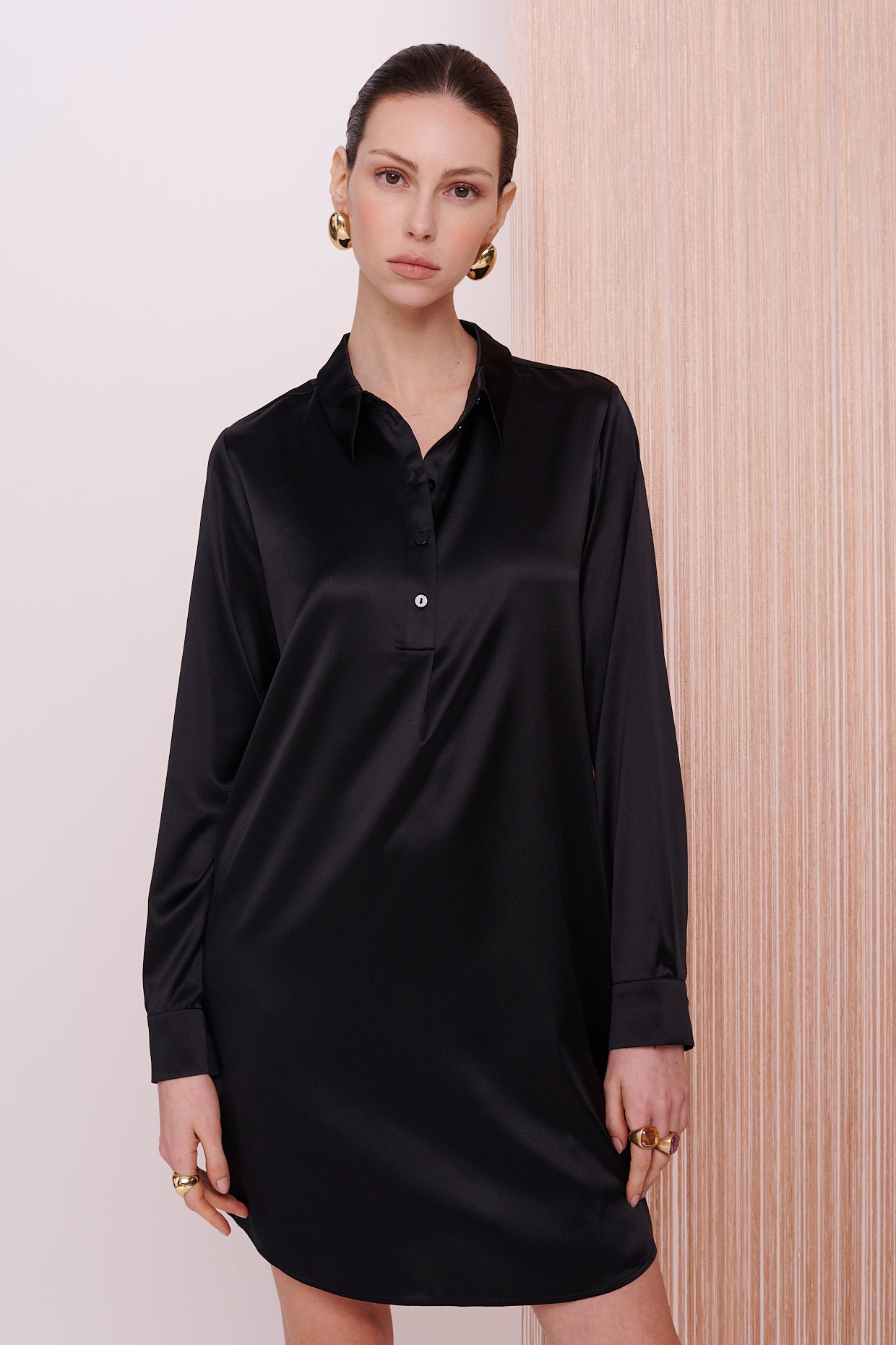 BASICS Shirt Buttons - Silk Stretch