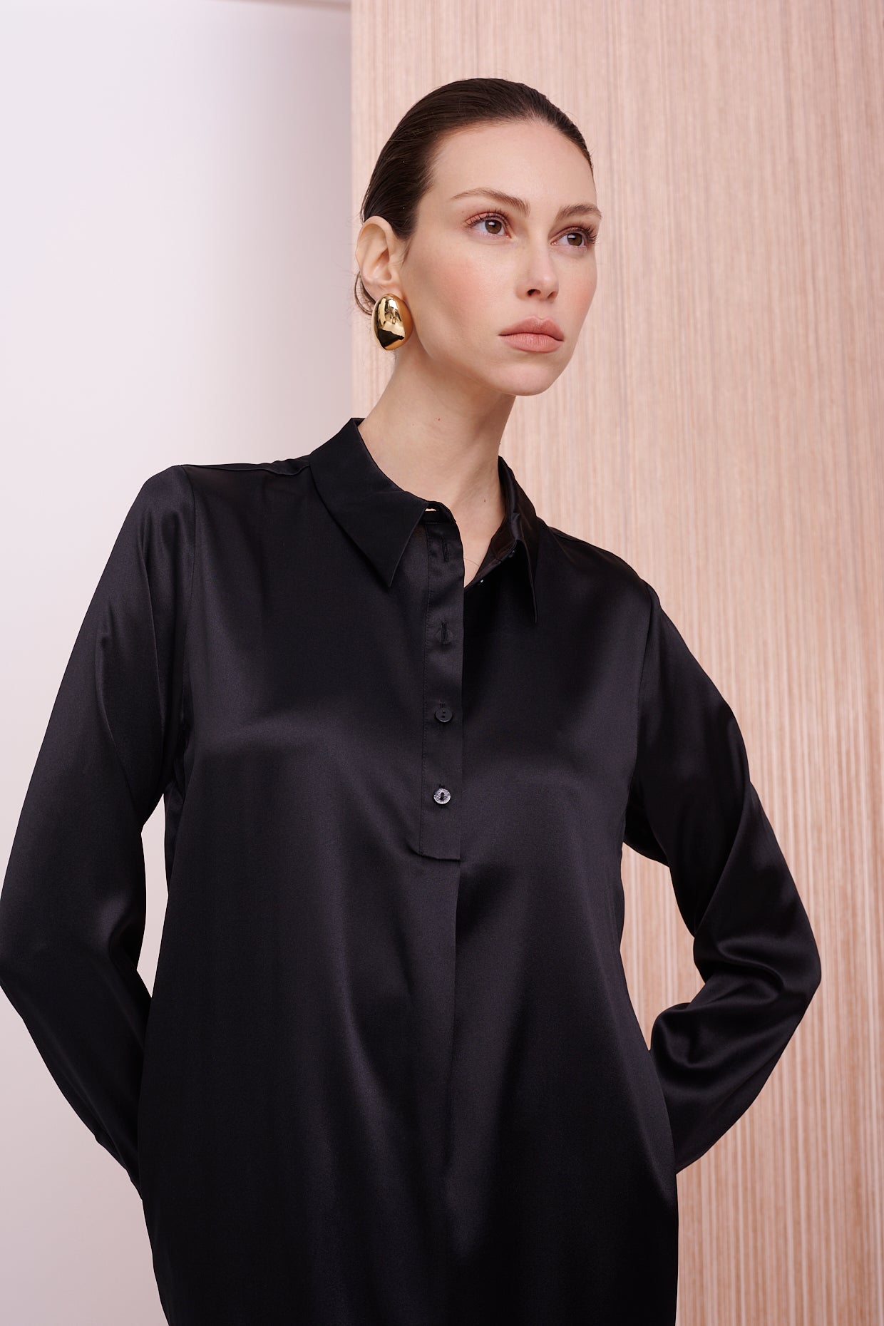 BASICS Shirt Buttons - Silk Stretch