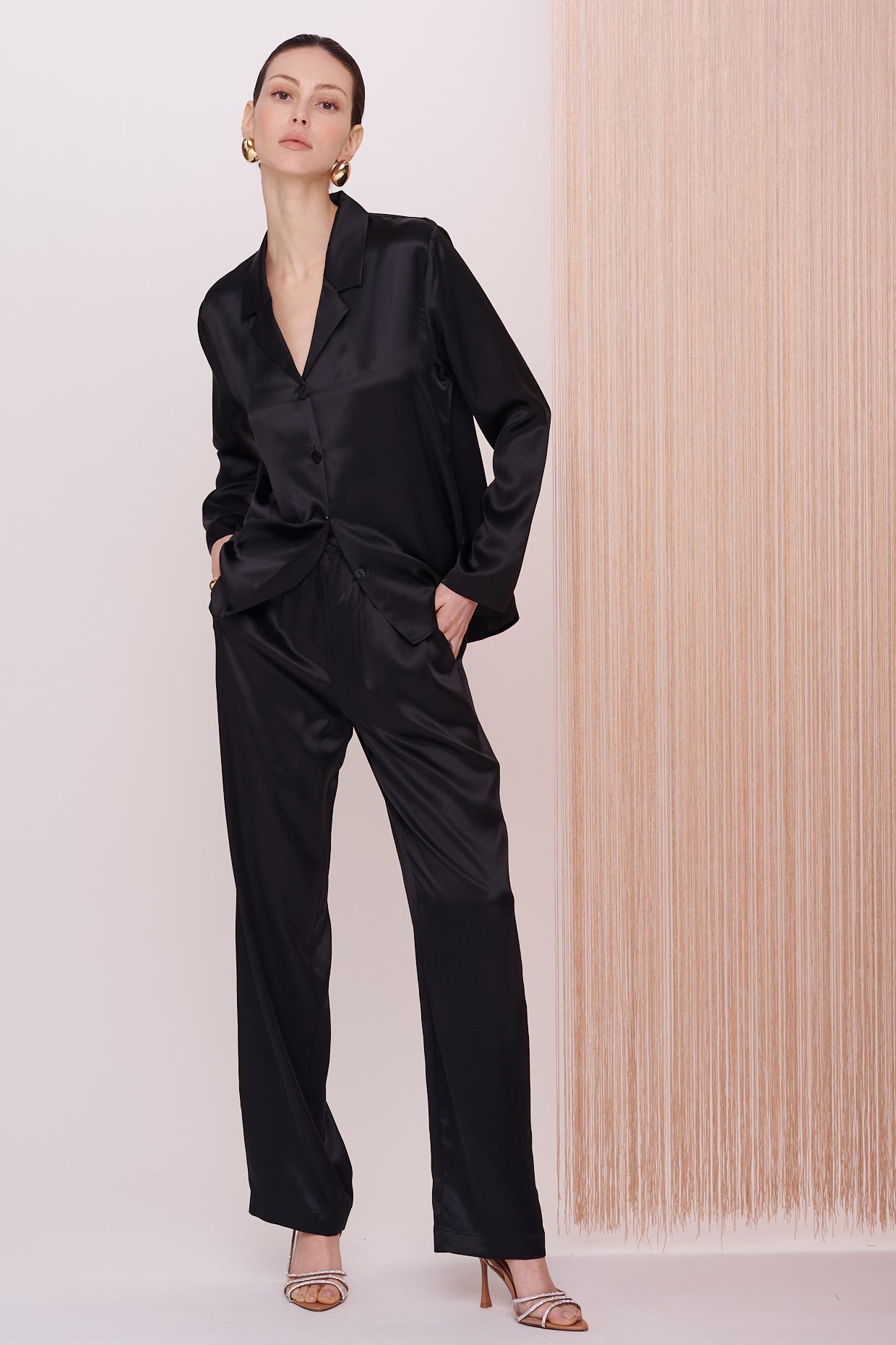 BASICS Pyjama - Satin Silk