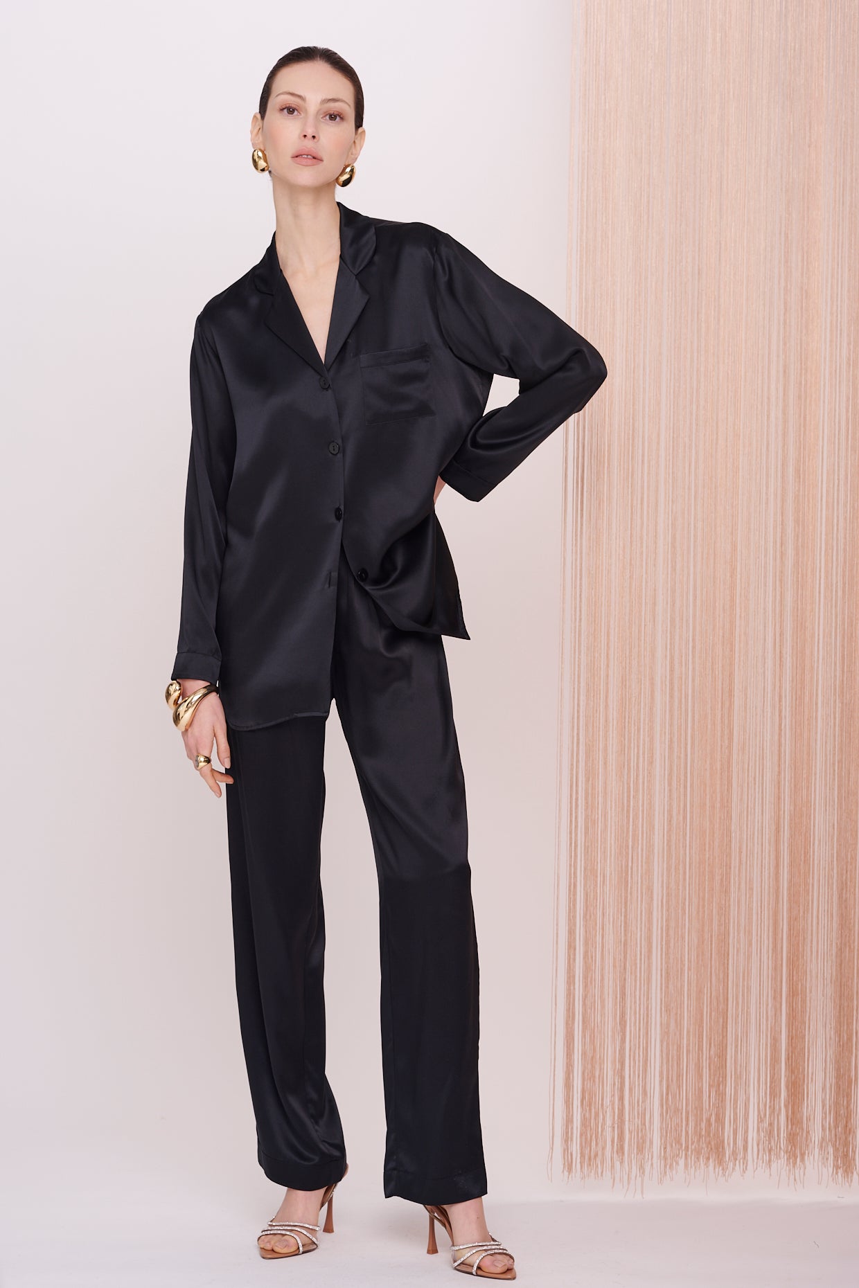BASICS Pyjama - Satin Silk