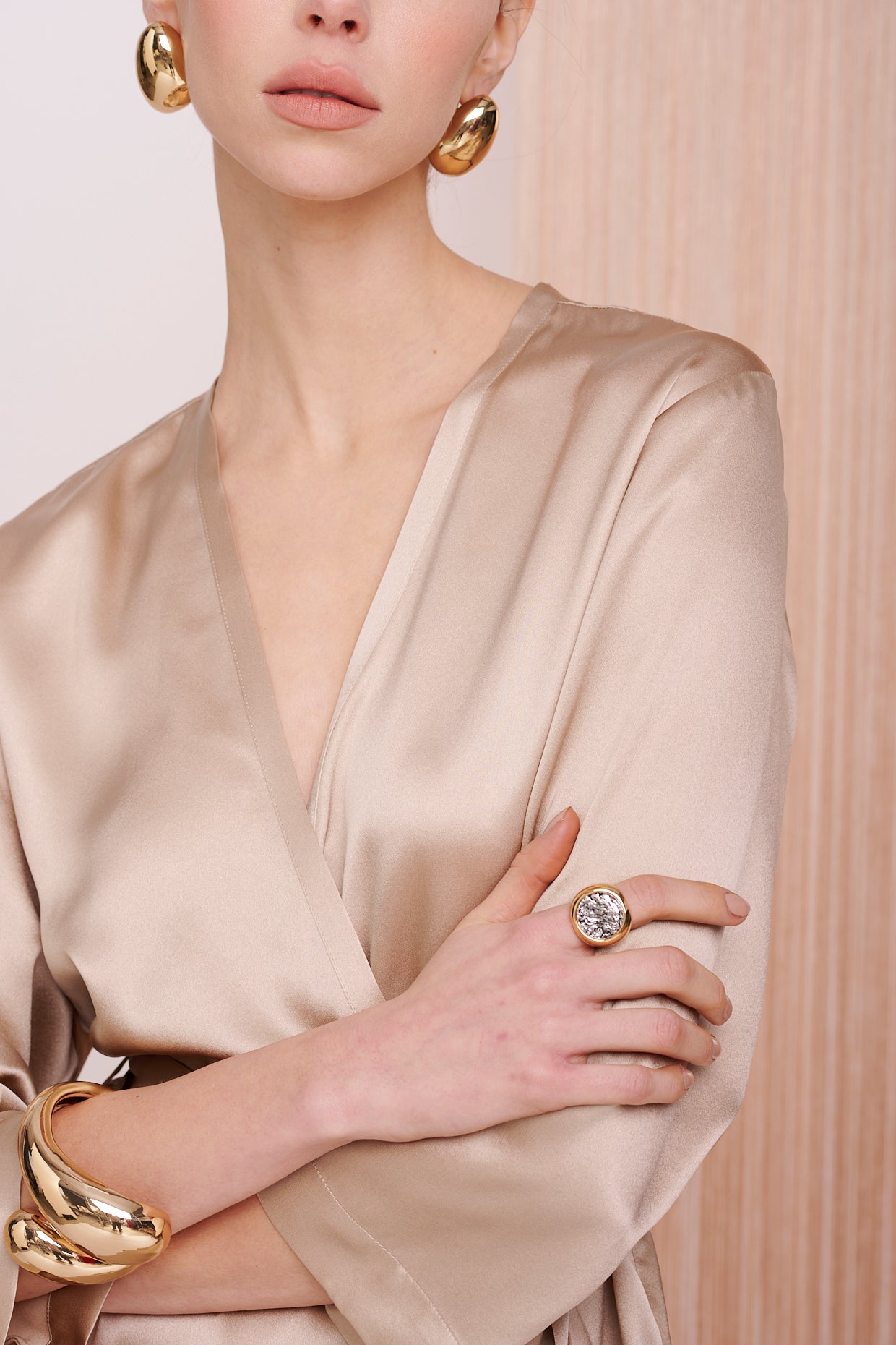 BASICS Kimono - Satin Silk
