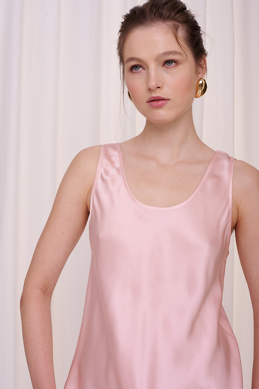 * top satin silk