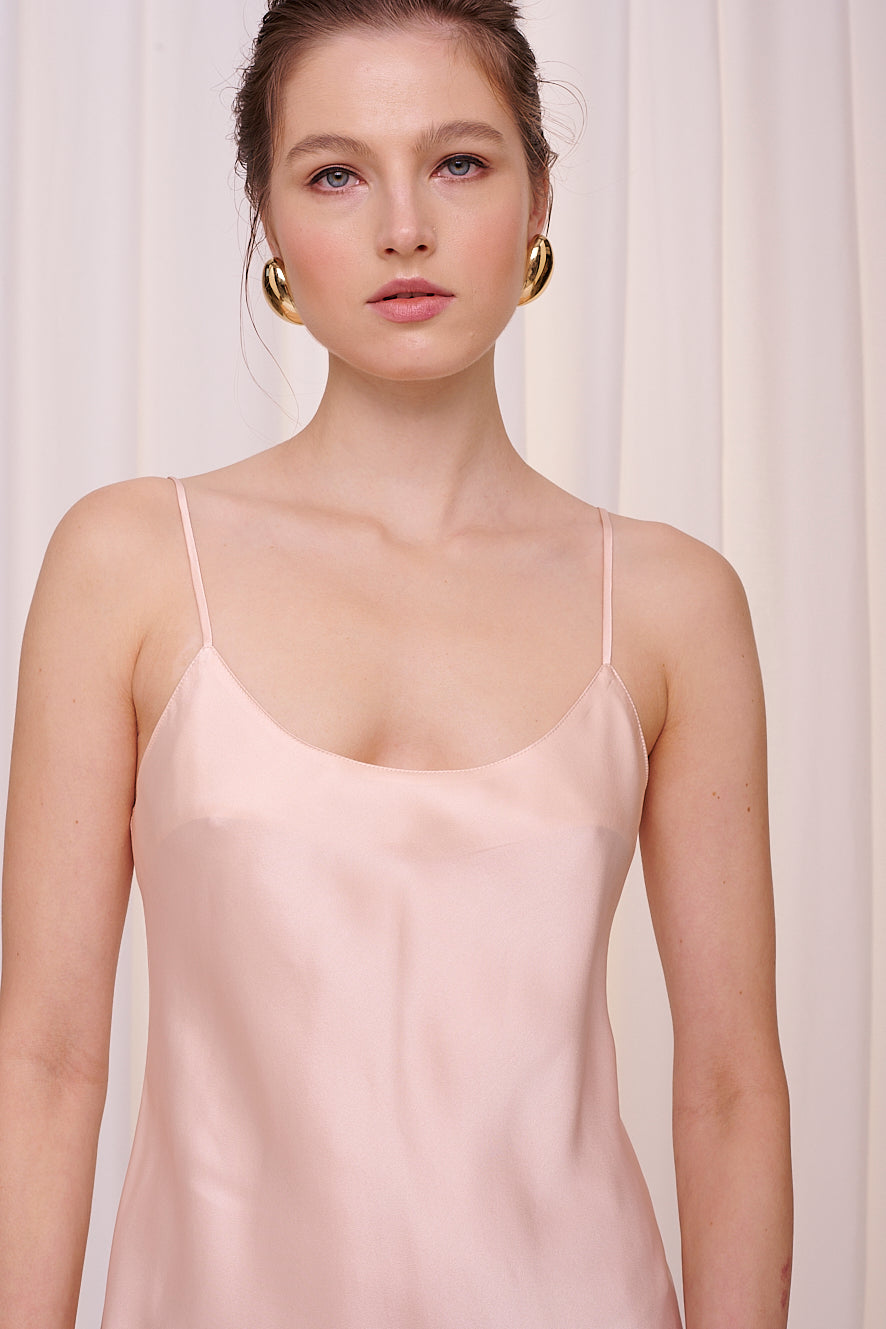 slip dress satin silk