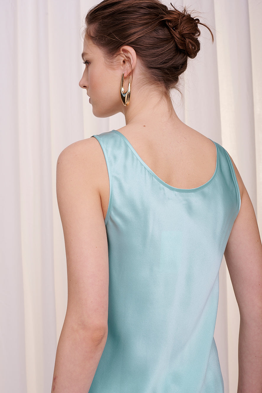 * top satin silk