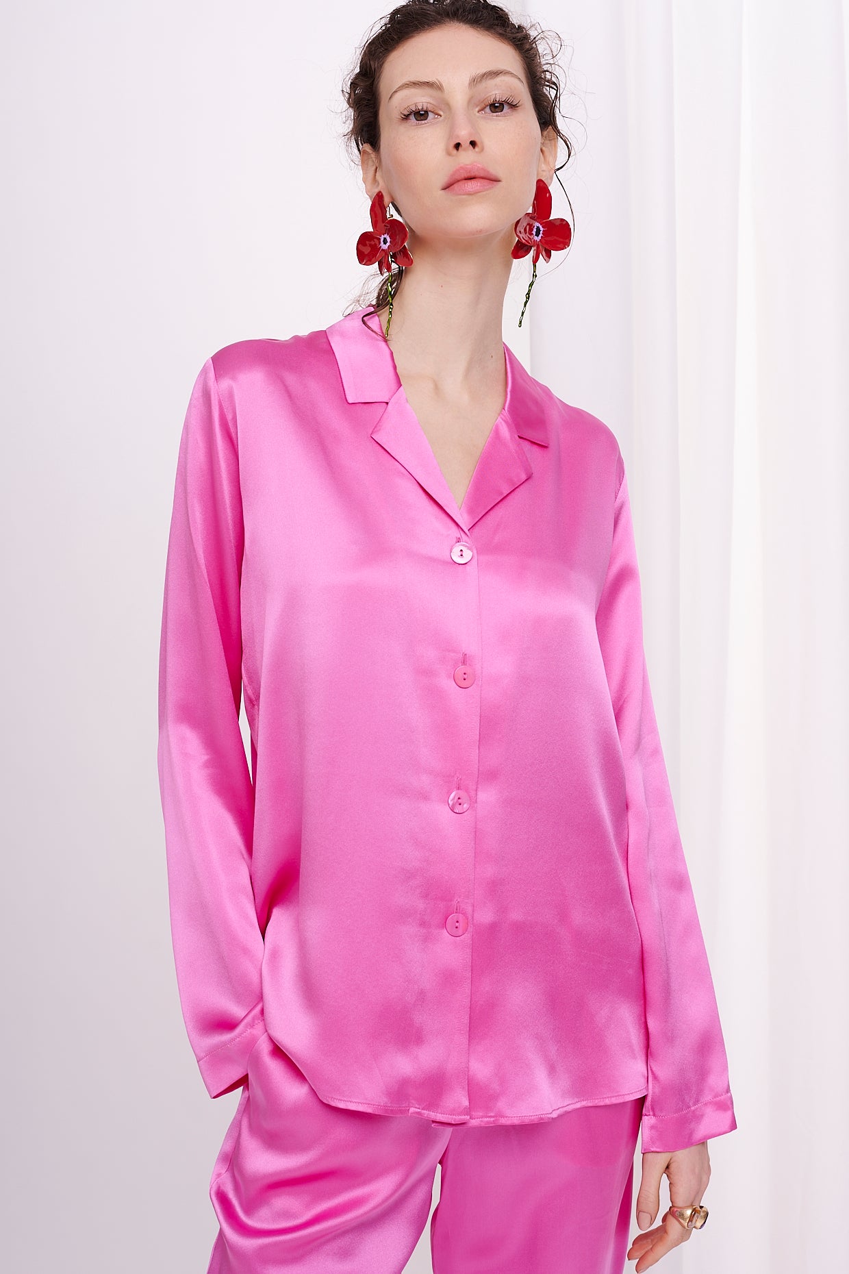 * pyjama satin silk
