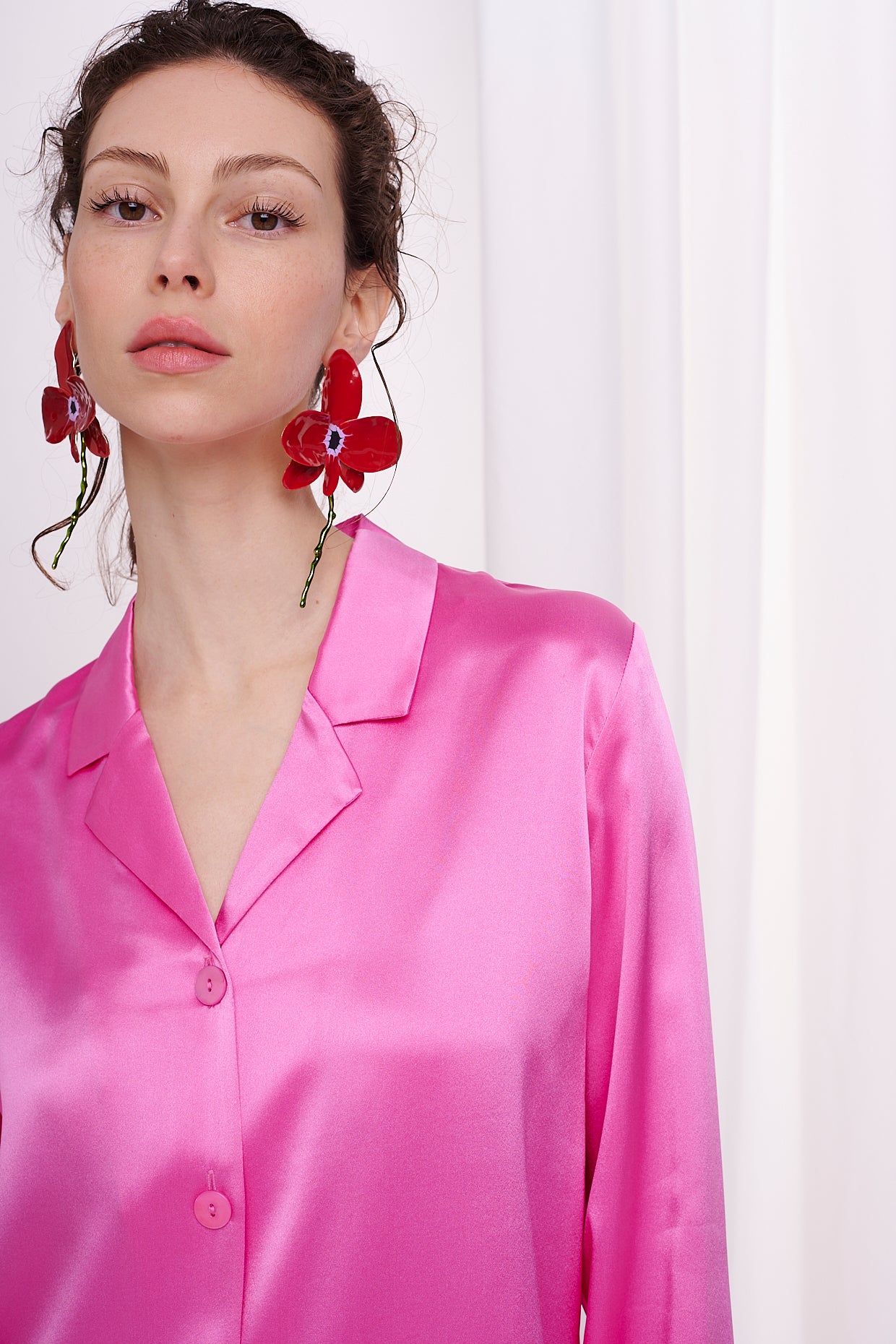 * pyjama satin silk