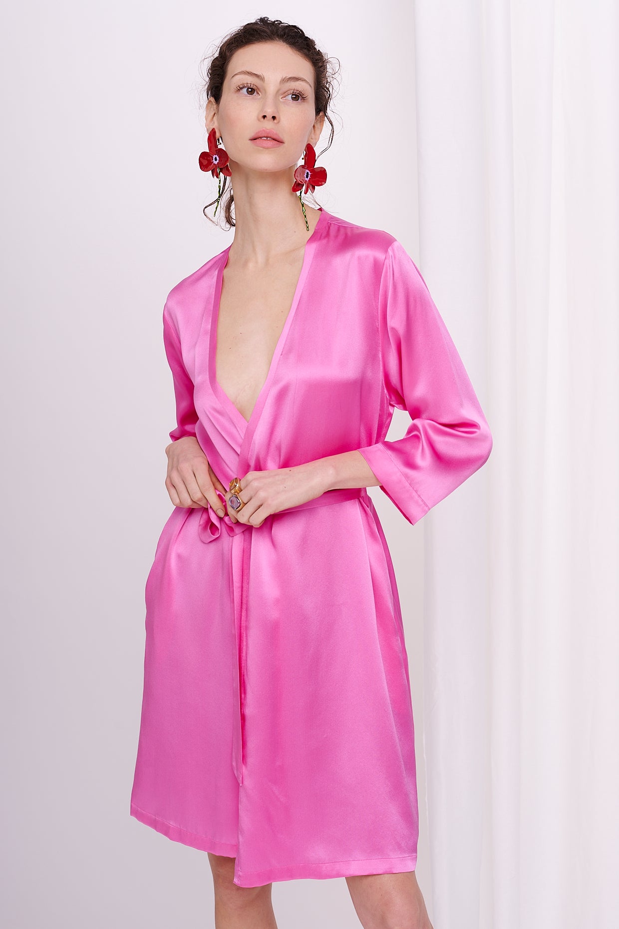 kimono satin silk