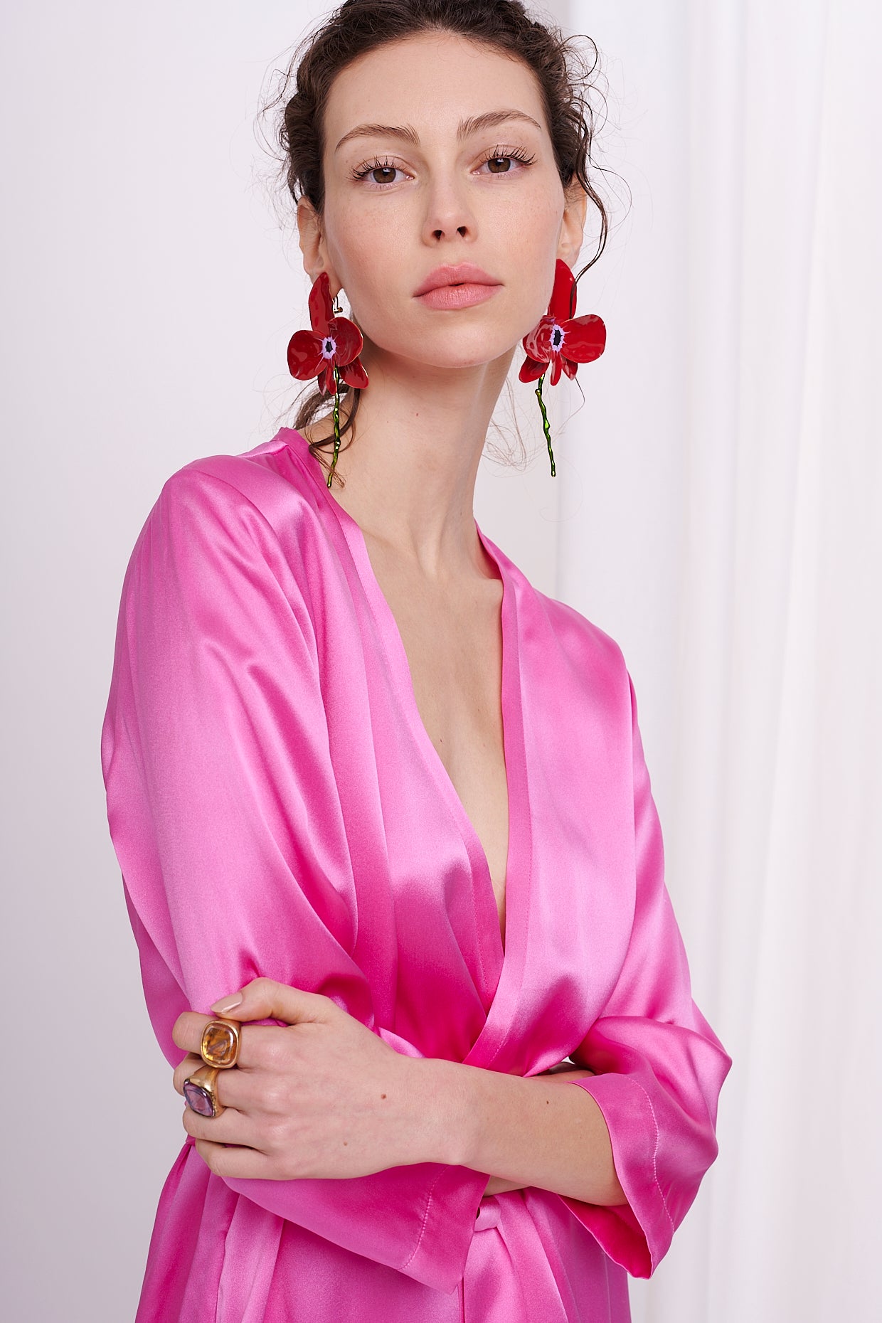 kimono satin silk