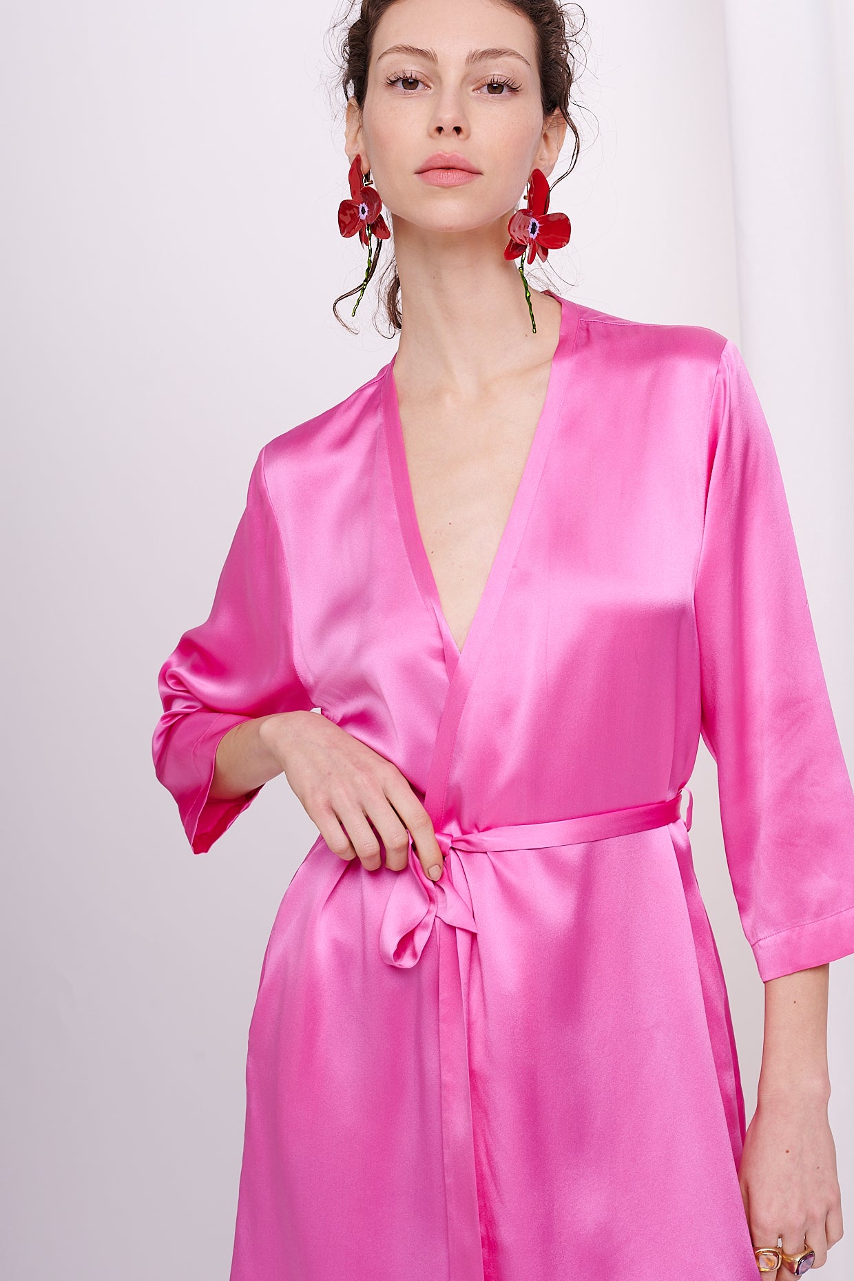 kimono satin silk