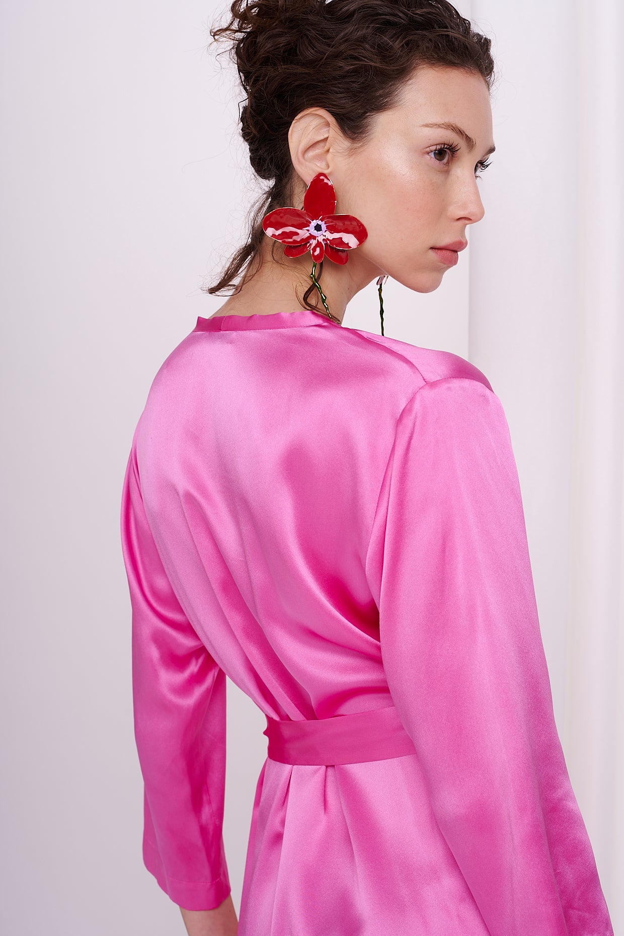 kimono satin silk