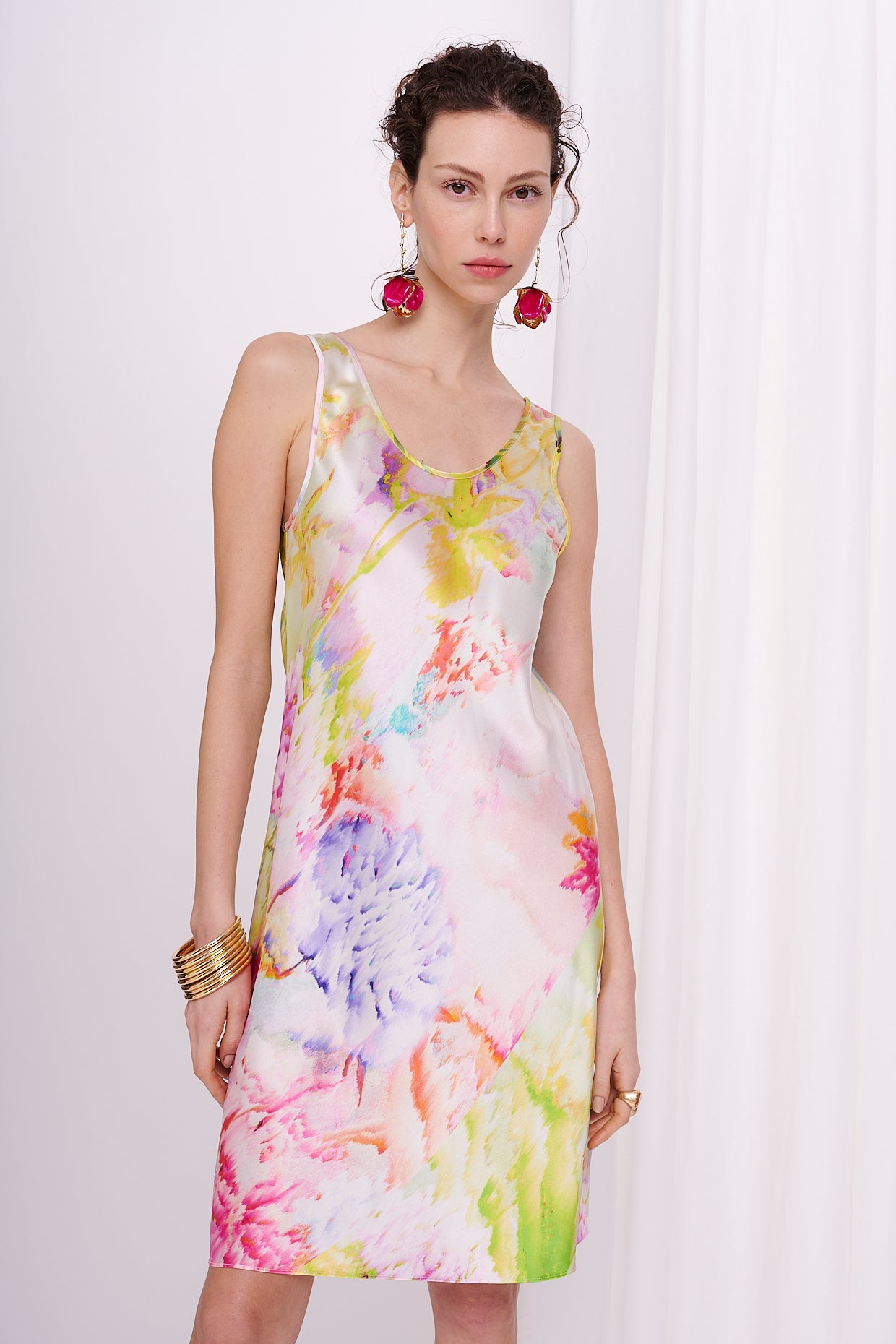 slip dress satin silk