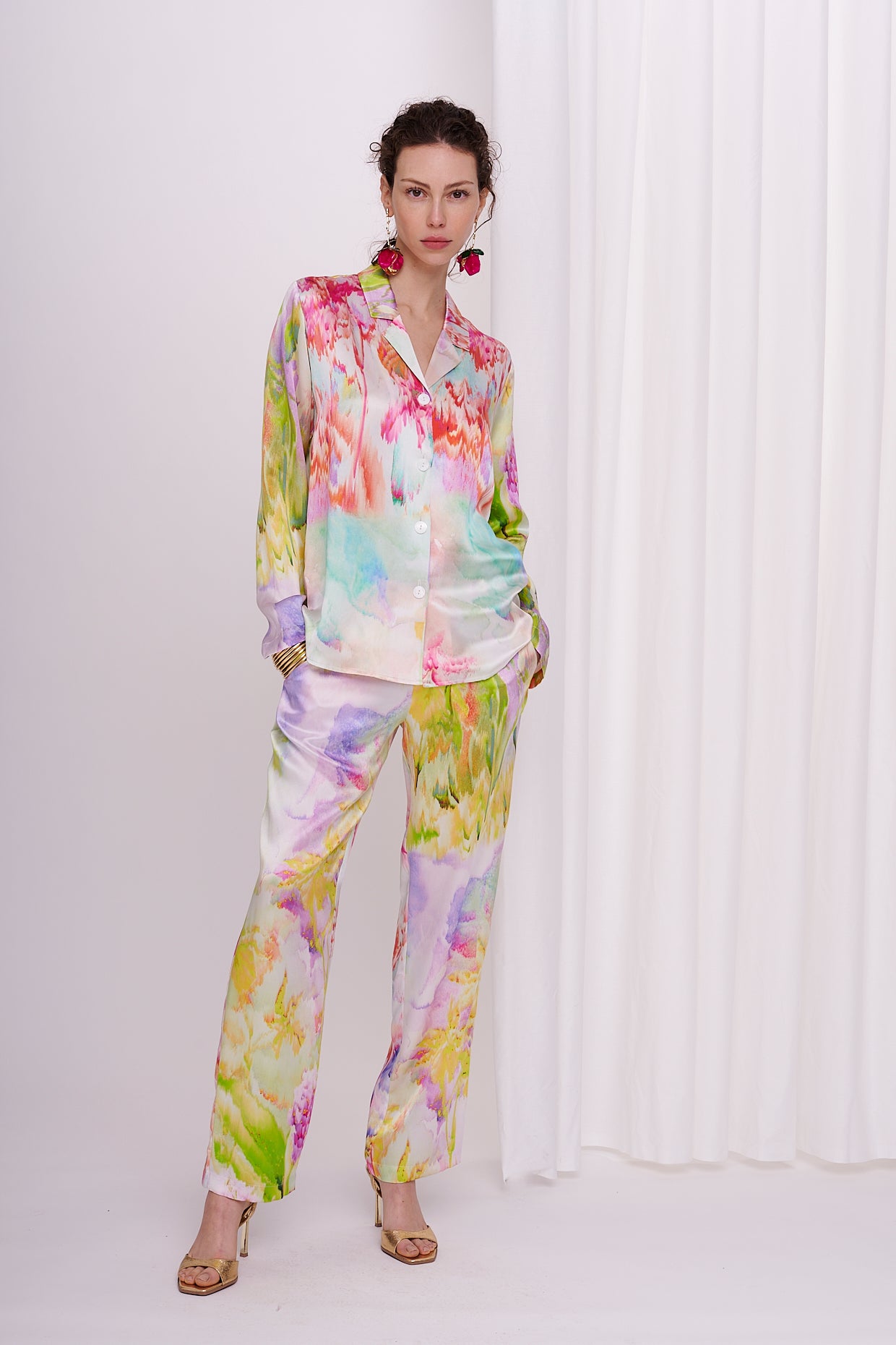 pyjama satin silk