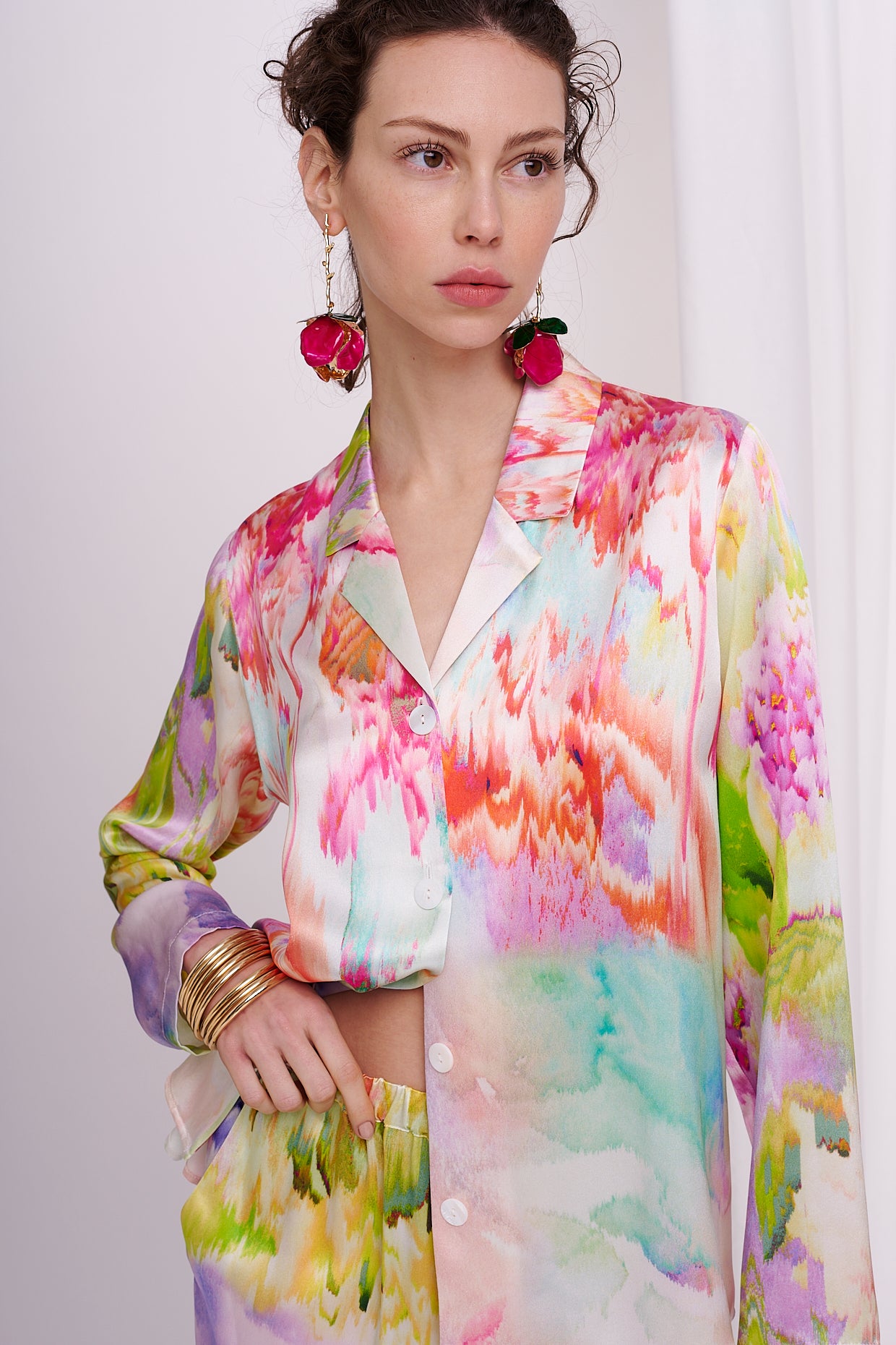 pyjama satin silk