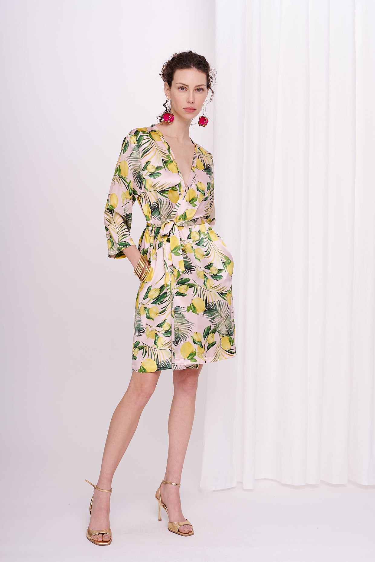 kimono satin silk