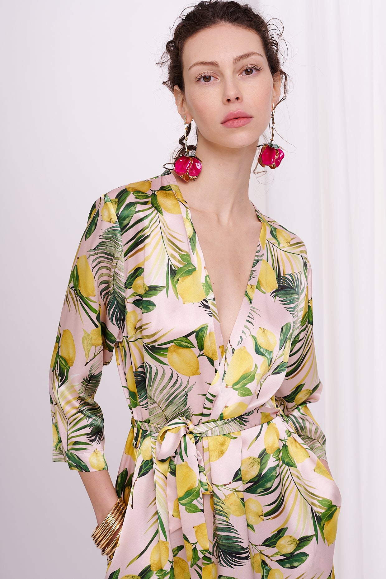 kimono satin silk