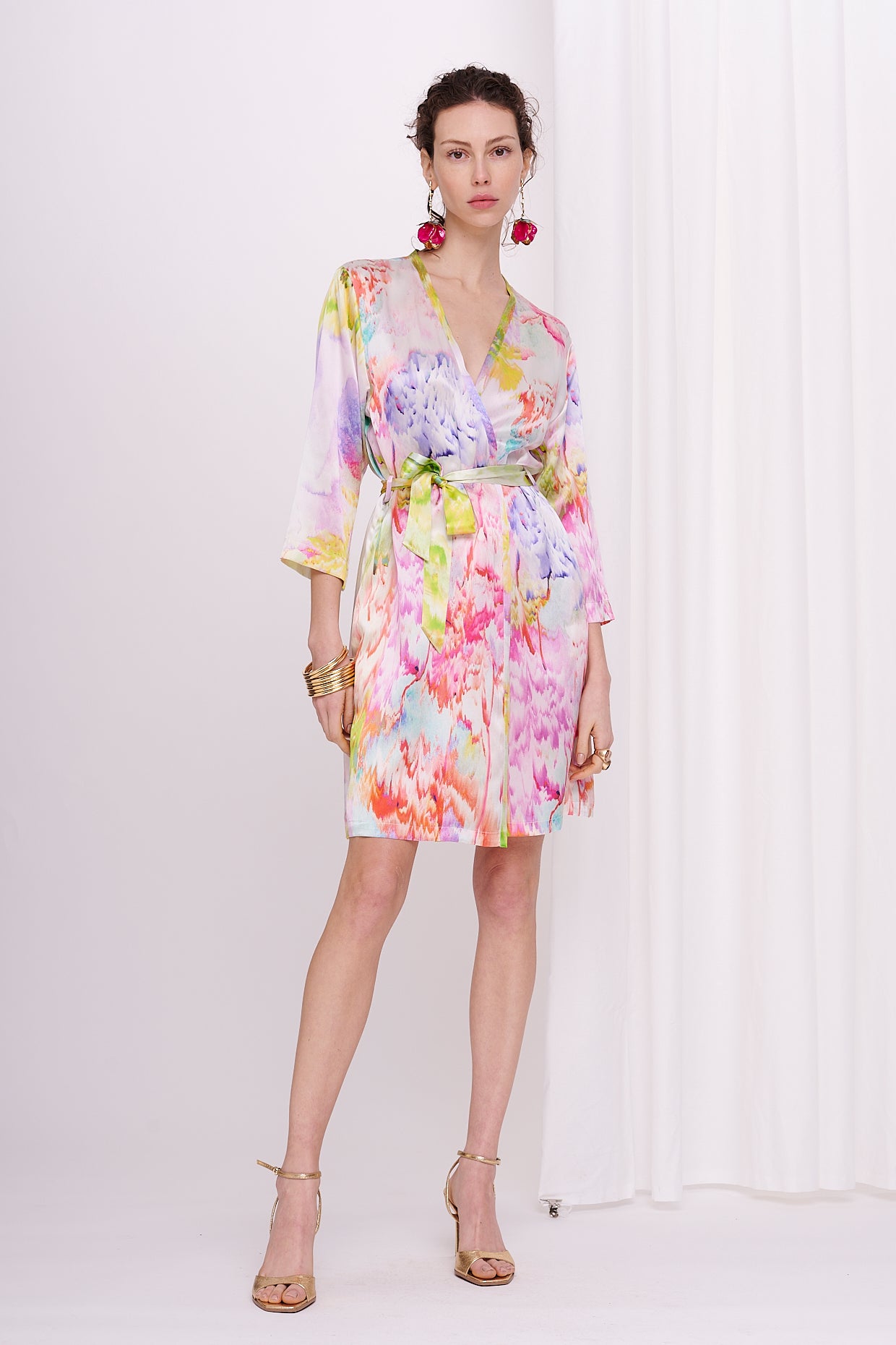 kimono satin silk