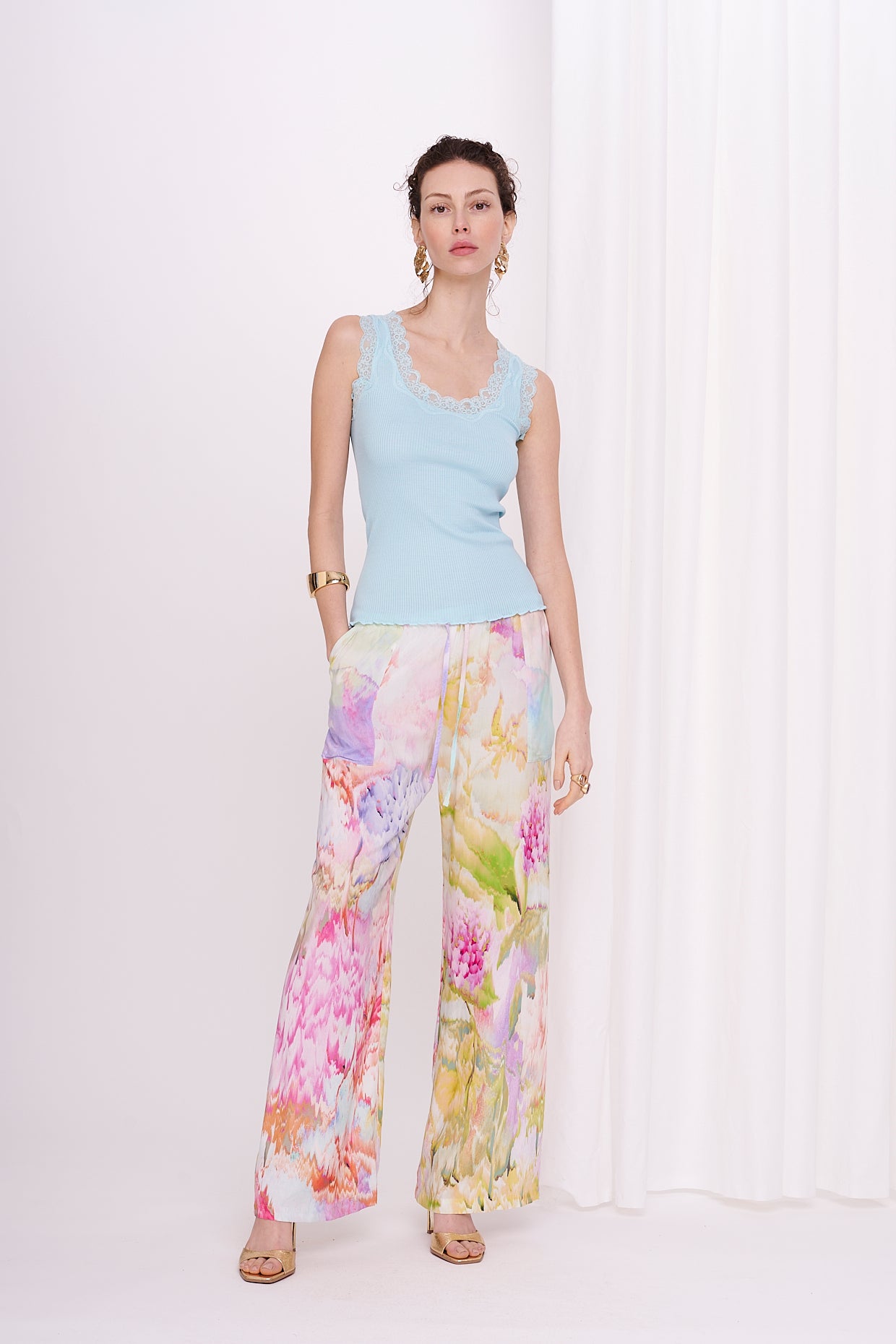 top jersey rib silk